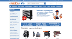 Desktop Screenshot of gereedschapland.nl